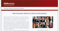 Desktop Screenshot of ianamericas.org